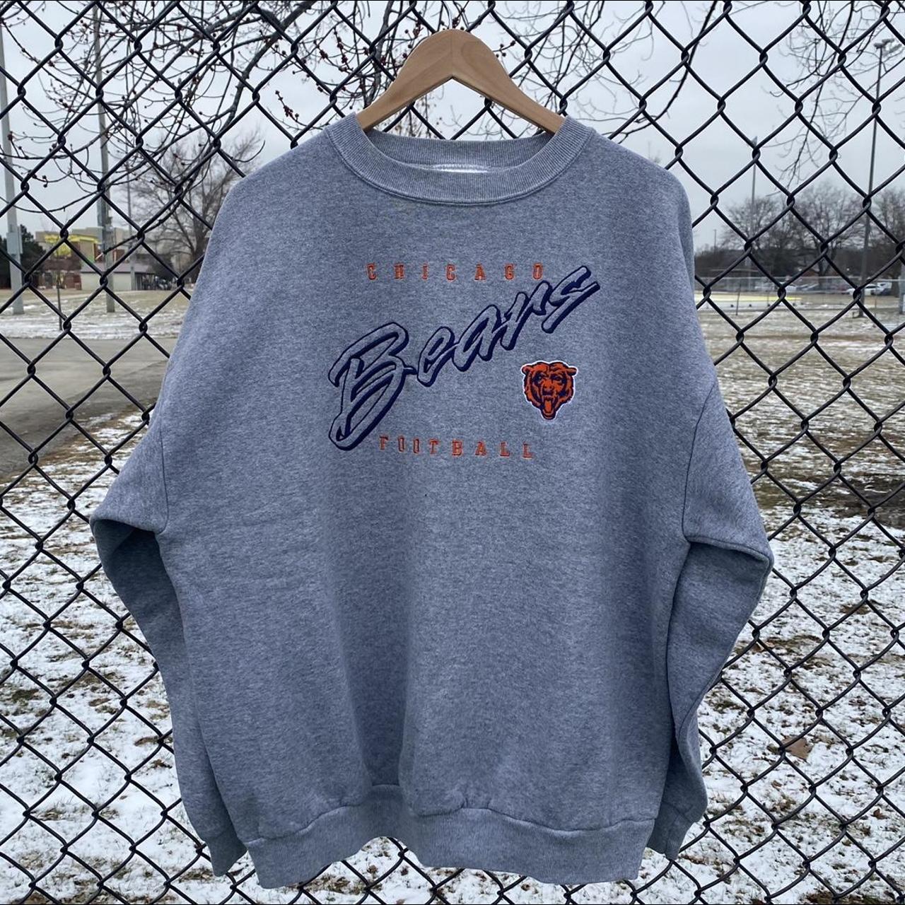 Men's Chicago Bears Navy Retro Sweater