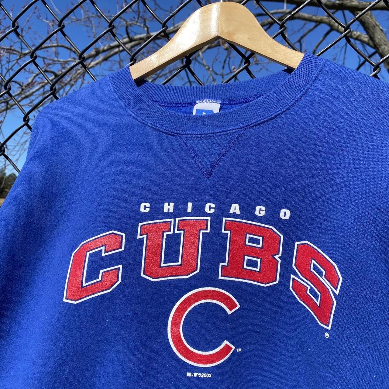 Green vintage Cubs crewneck - Depop