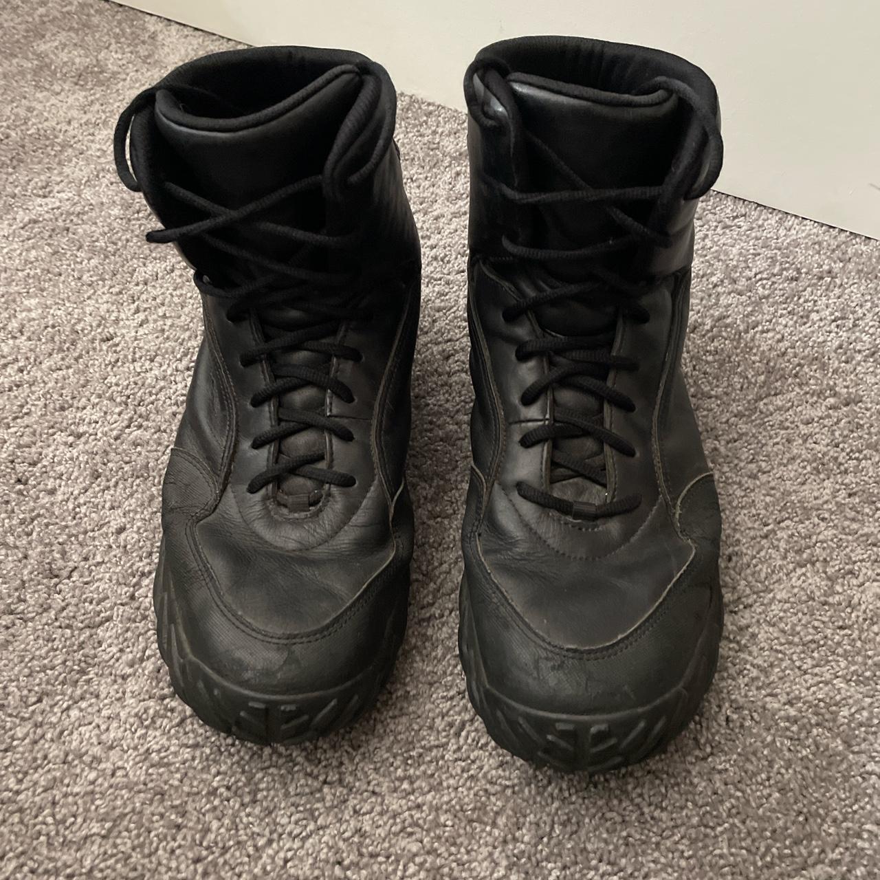 2000s oakley black combat boots, size 13.5, 6/10...