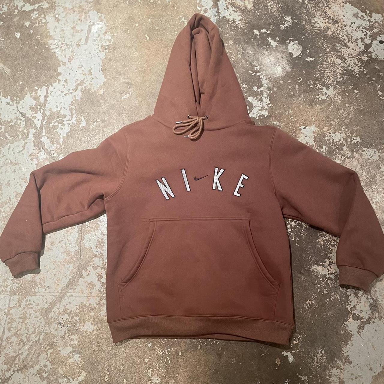 archaeo brown nike hoodie