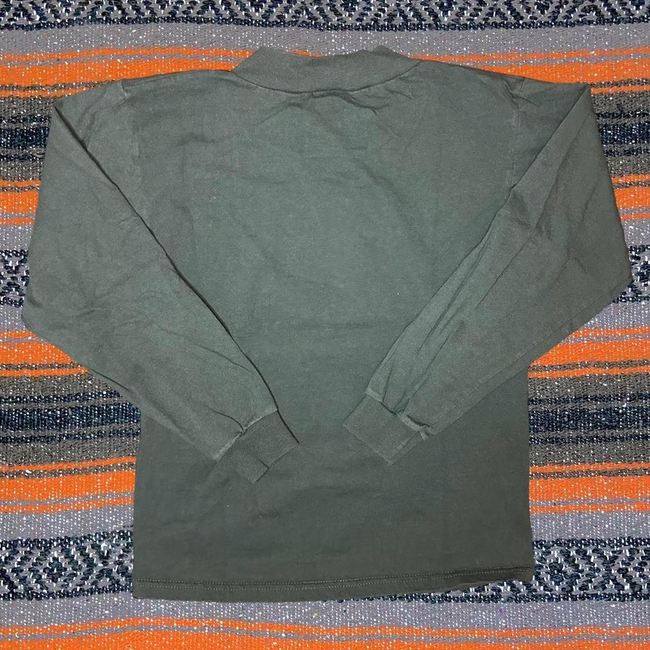 Vintage 90s Kids Bugle Boy Dark Green Long Sleeve... Depop