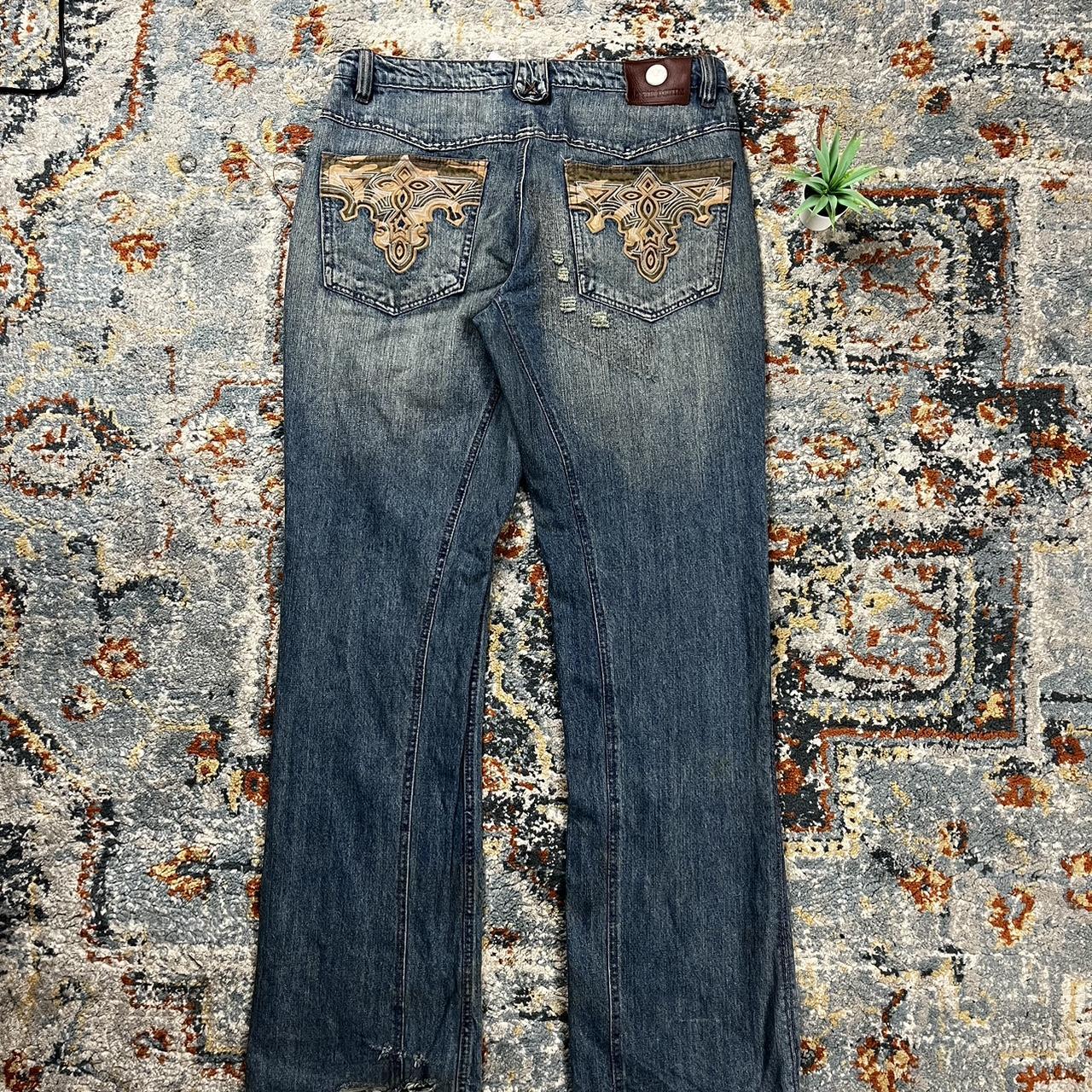 Vintage Y2K Ahtic Jeans Baggy Japanese Style... - Depop