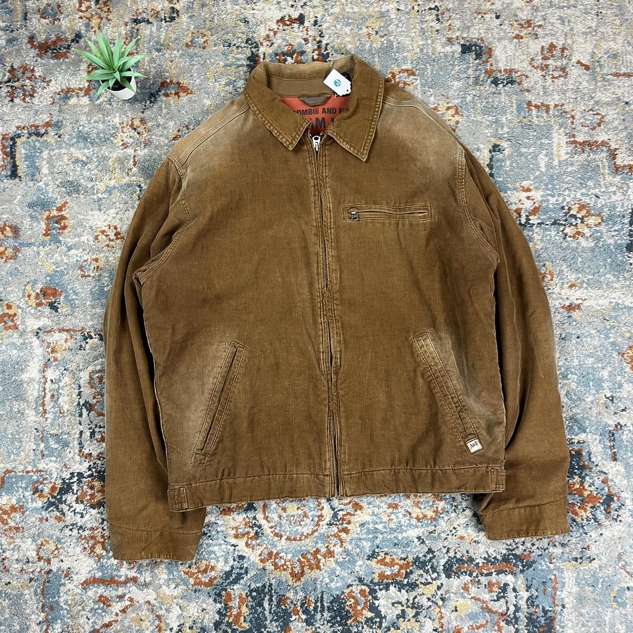 Abercrombie & Fitch Men's Brown Jacket | Depop