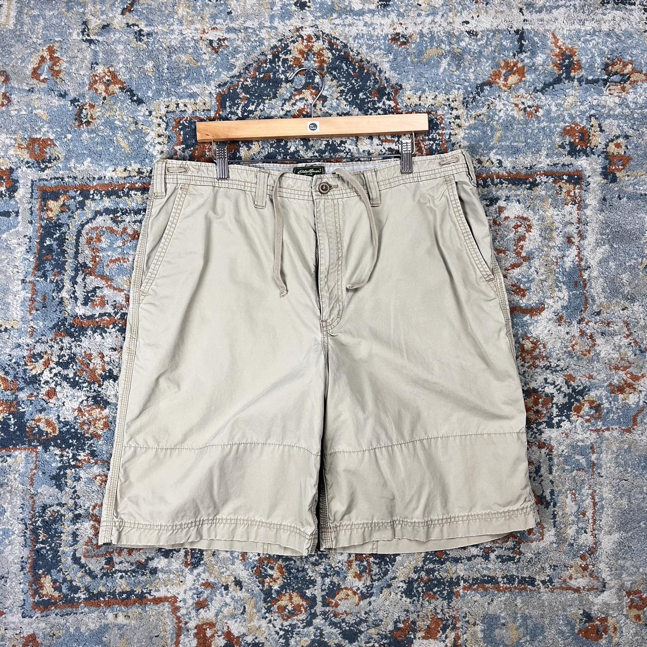 Eddie Bauer Men's Cream Shorts | Depop