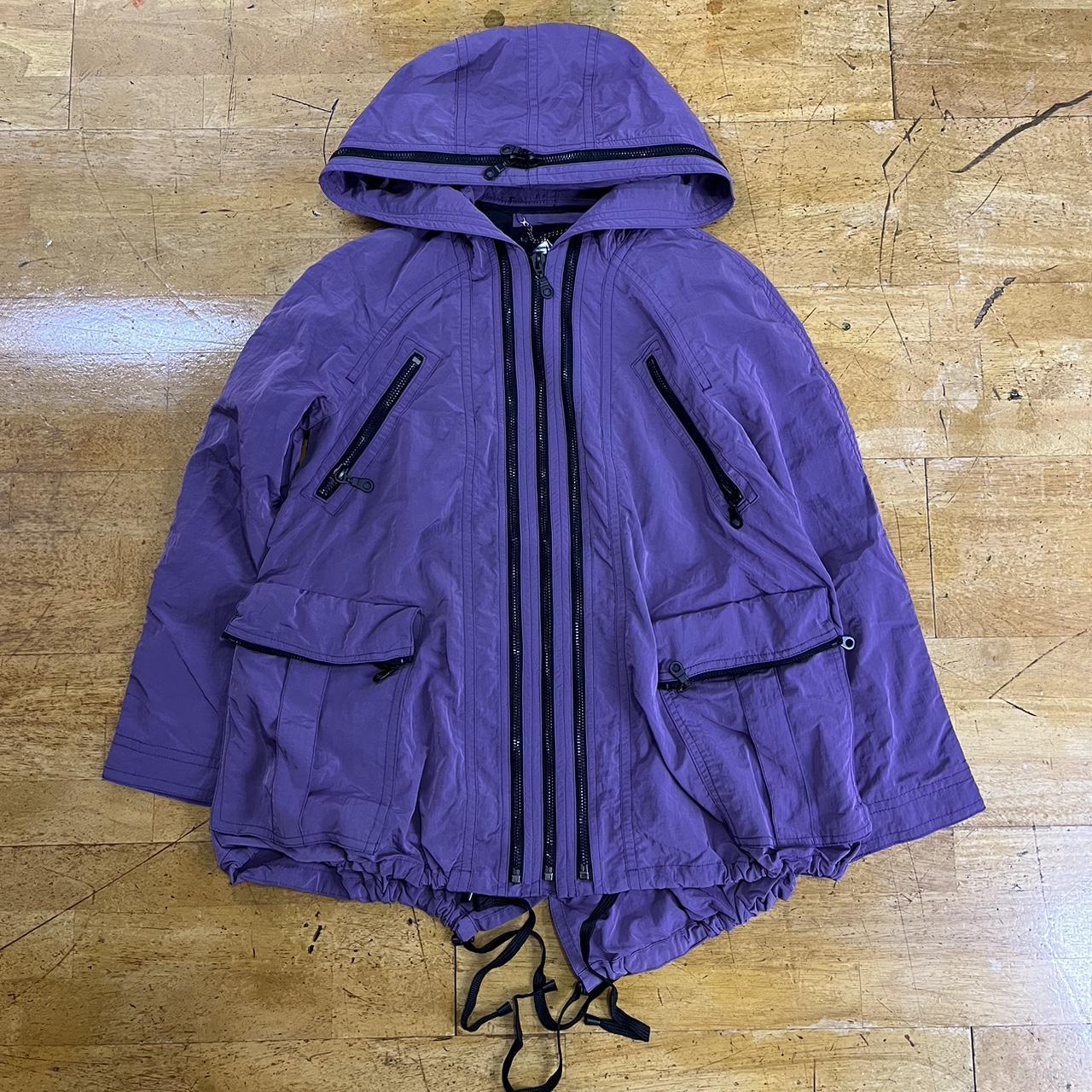 Vintage Japanese Brand Zipper Jacket W26 L28 - Depop