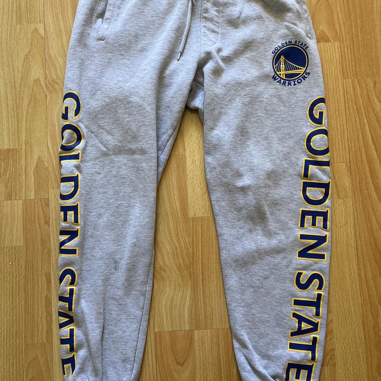 NBA Mens Golden State Warriors Basketball Joggers... Depop