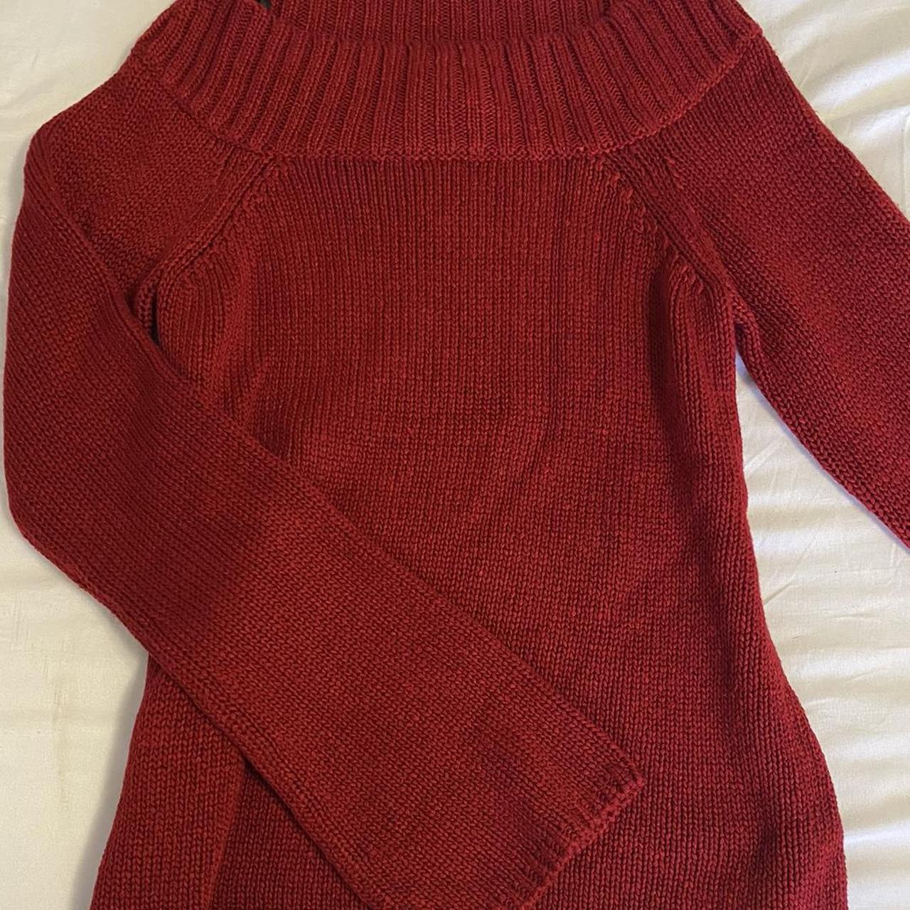 Ann Taylor Women's Red Sweatshirt (3)
