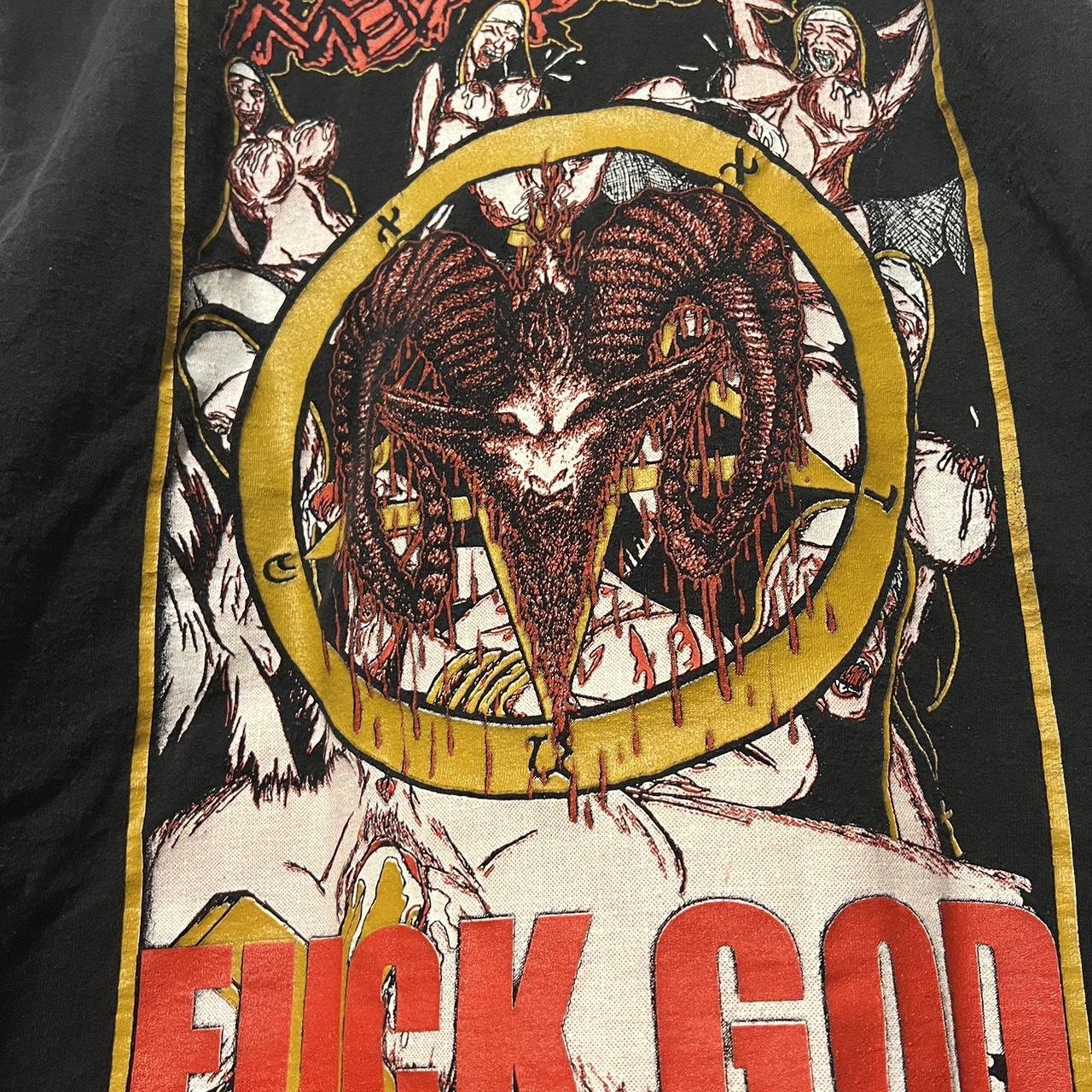 Meat shits shirt vintage from early 2000s ! Has a... - Depop