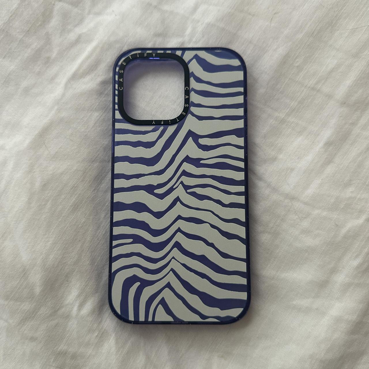 Casetify Iphone 2024 14 Pro Max Zebra Stripe