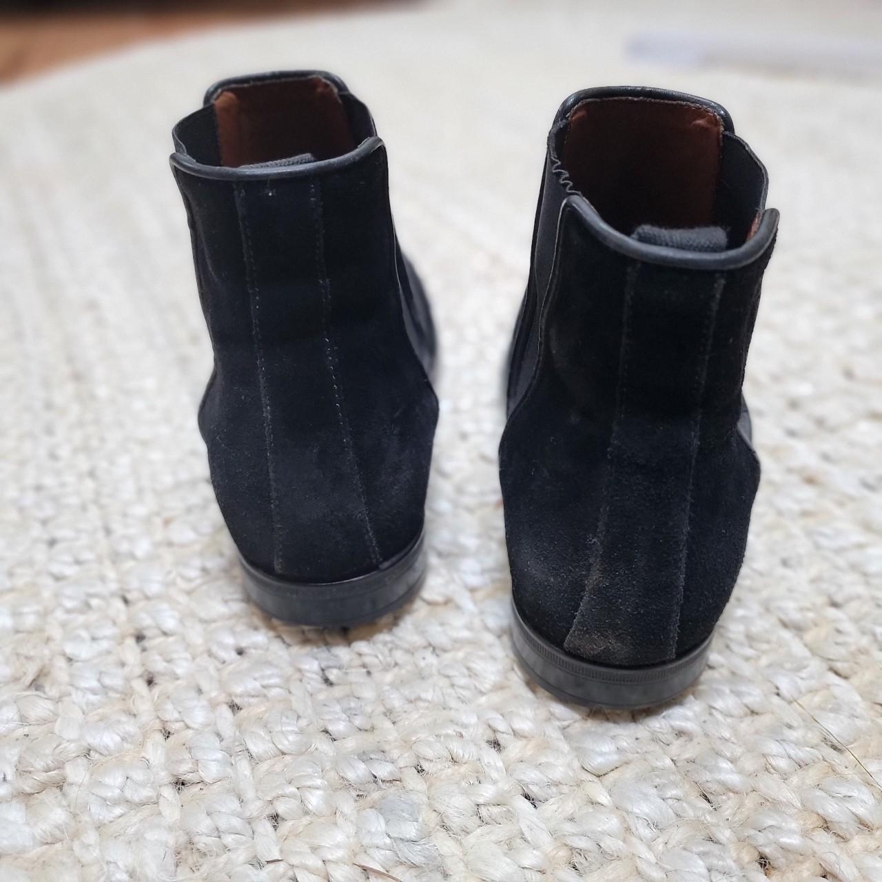 450 Aquatalia Adrian black Suede chelsea Boot Depop