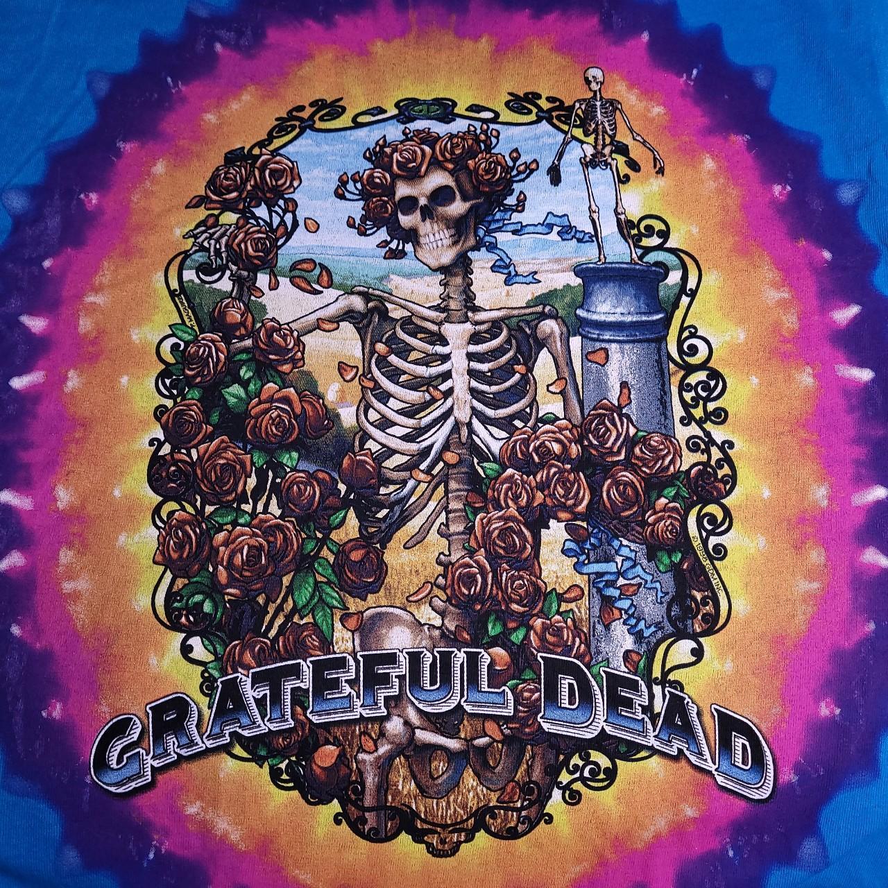 Grateful Dead Bertha Liquid Blue tee 💀🥀 P. Maguirre... - Depop