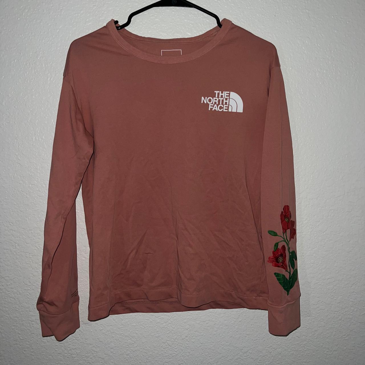 T shirt discount north face rose