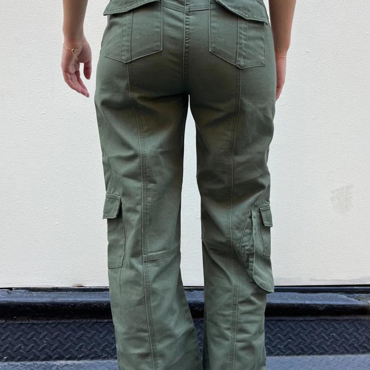 Brandy Melville kim cargo pants barley worn... Depop