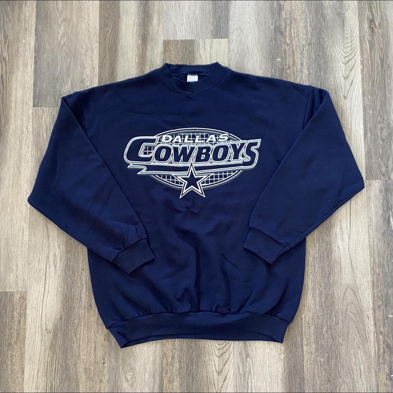 Men's Vintage Dallas Cowboys Sweatshirt Size - Depop