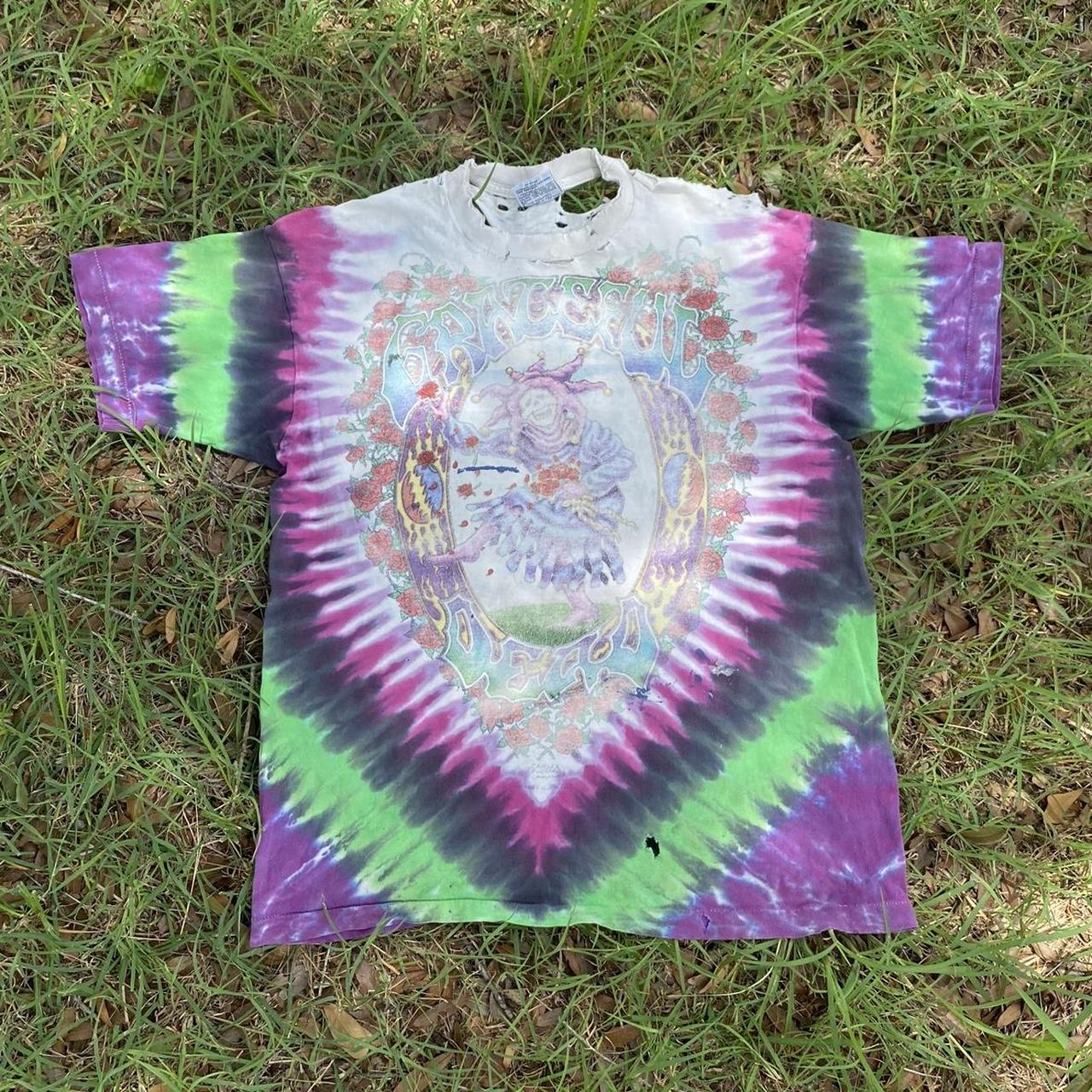 Buy Liquid Blue Men's Grateful Dead Seasons of The Dead Tie Dye Tee, Multi,  Medium at