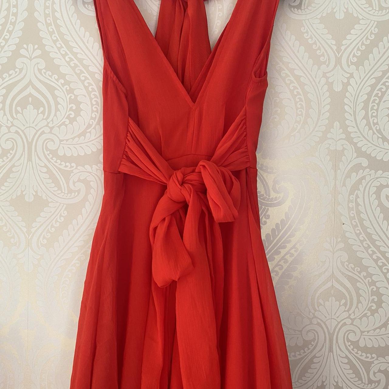 ASOS Women's Red Dress Depop