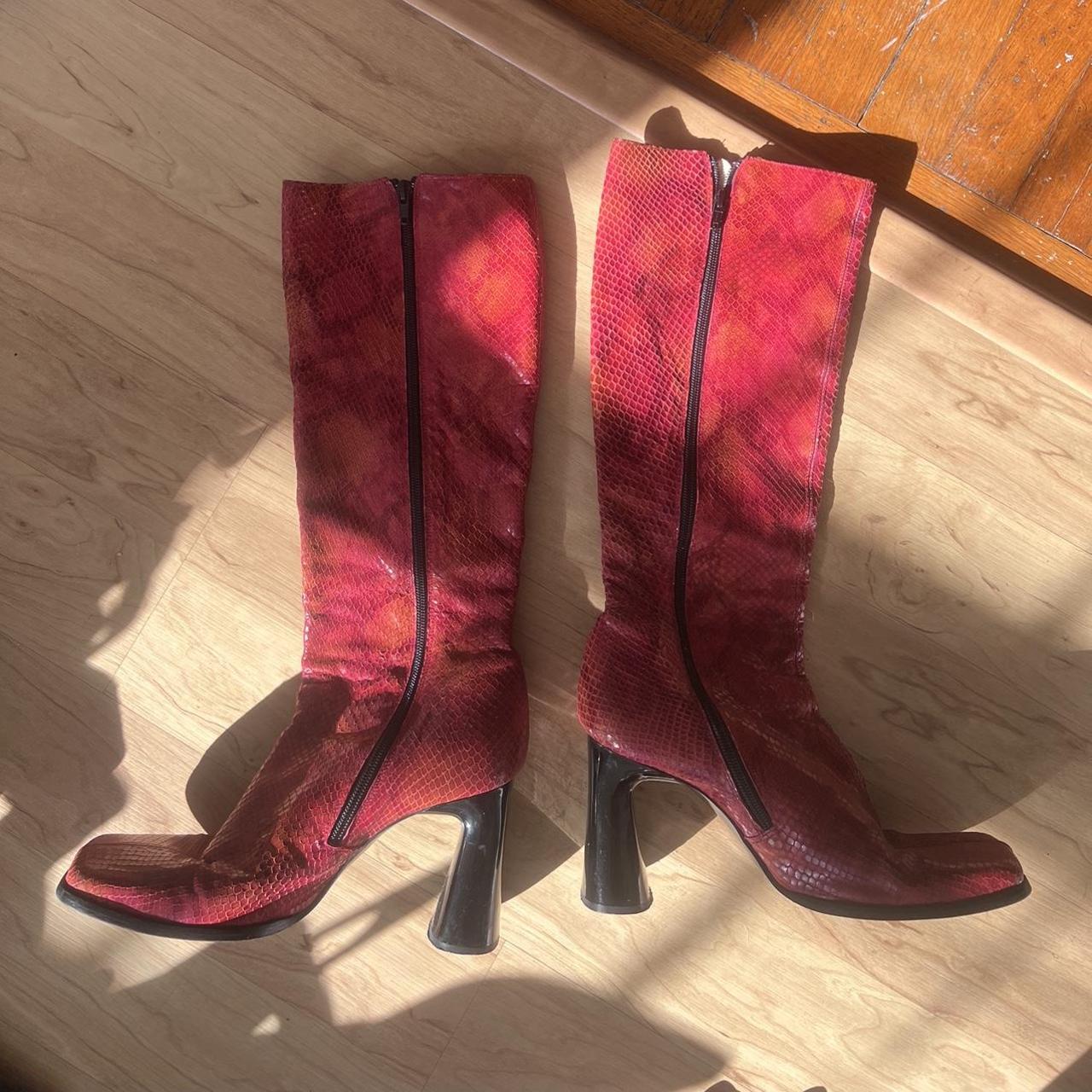 Buffalo London Women's Red Boots