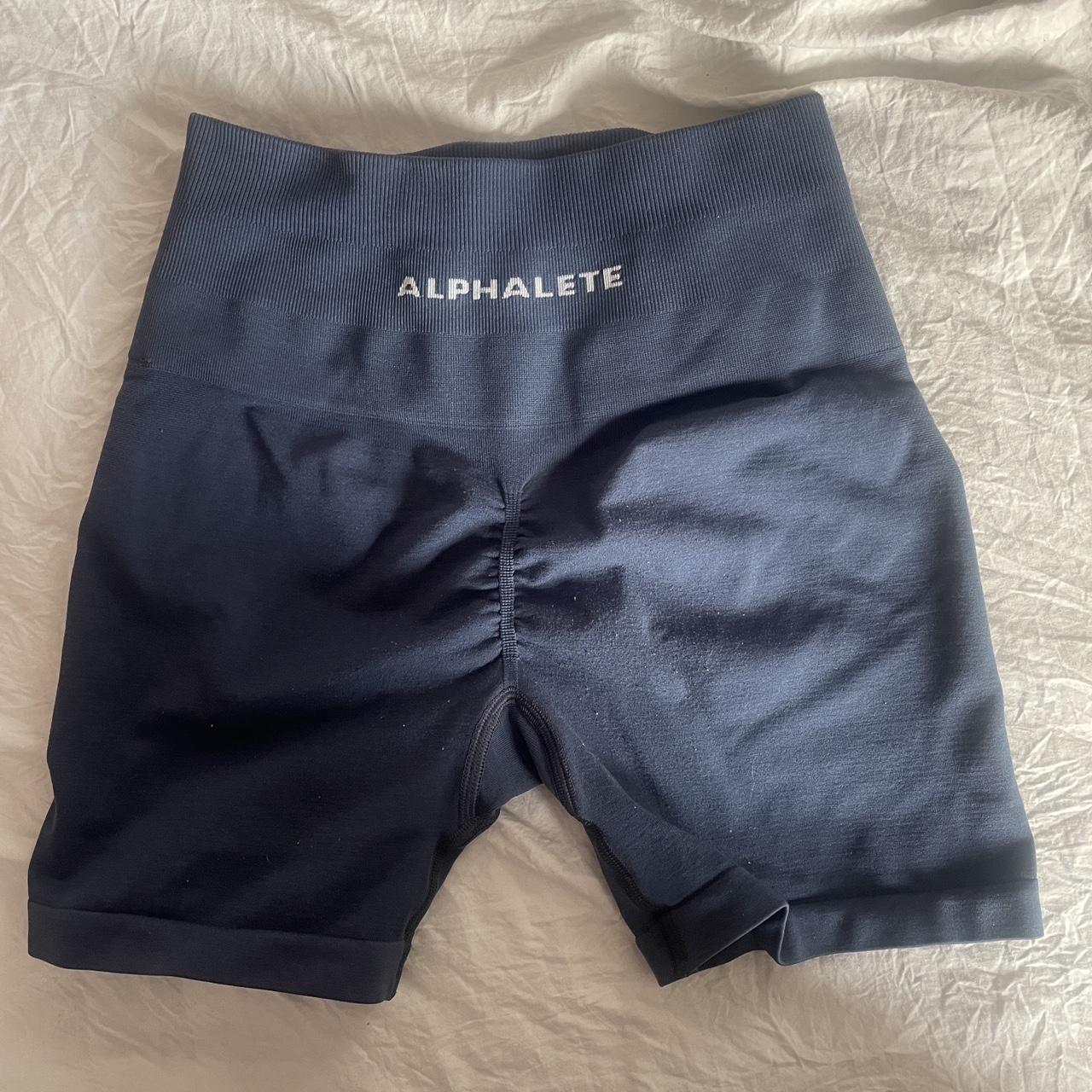Alphalete Revival shorts in Grey, Women's Fashion, Bottoms, Shorts on  Carousell