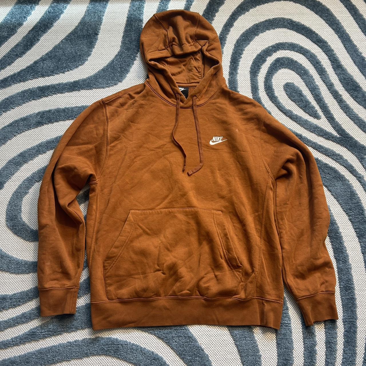 Brown Nike Fleece Nike Tawny Hoodie Nike Trend Overhead Hoodie