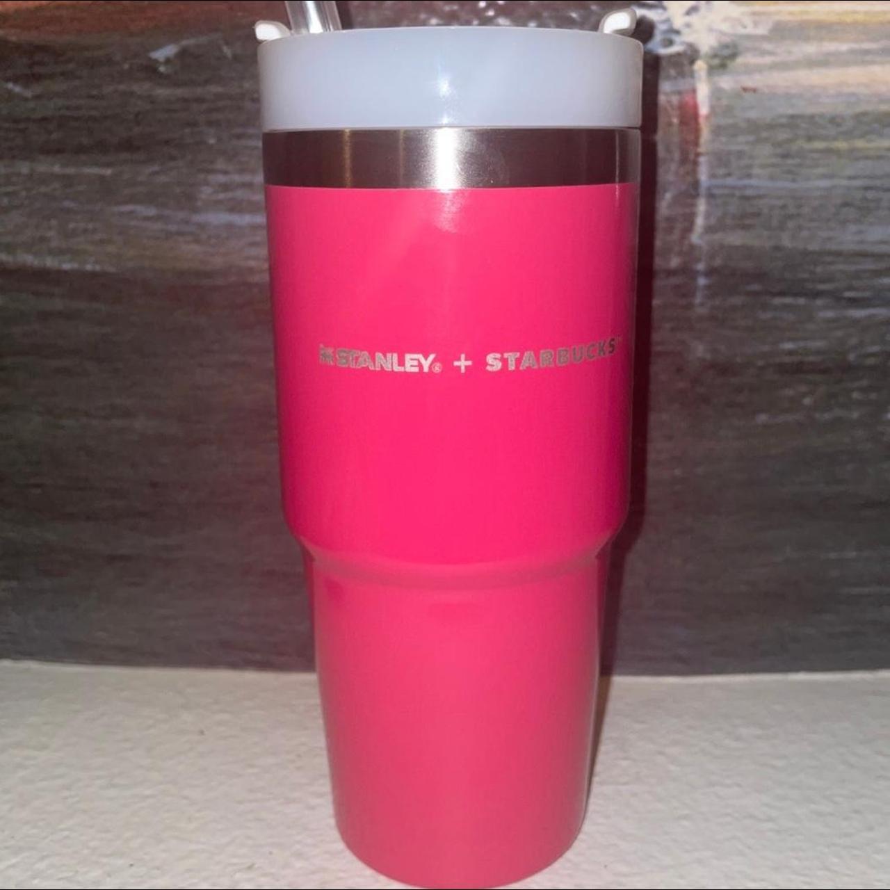 Starbucks X Stanley Cup Berry Pink 16oz Tumbler... - Depop