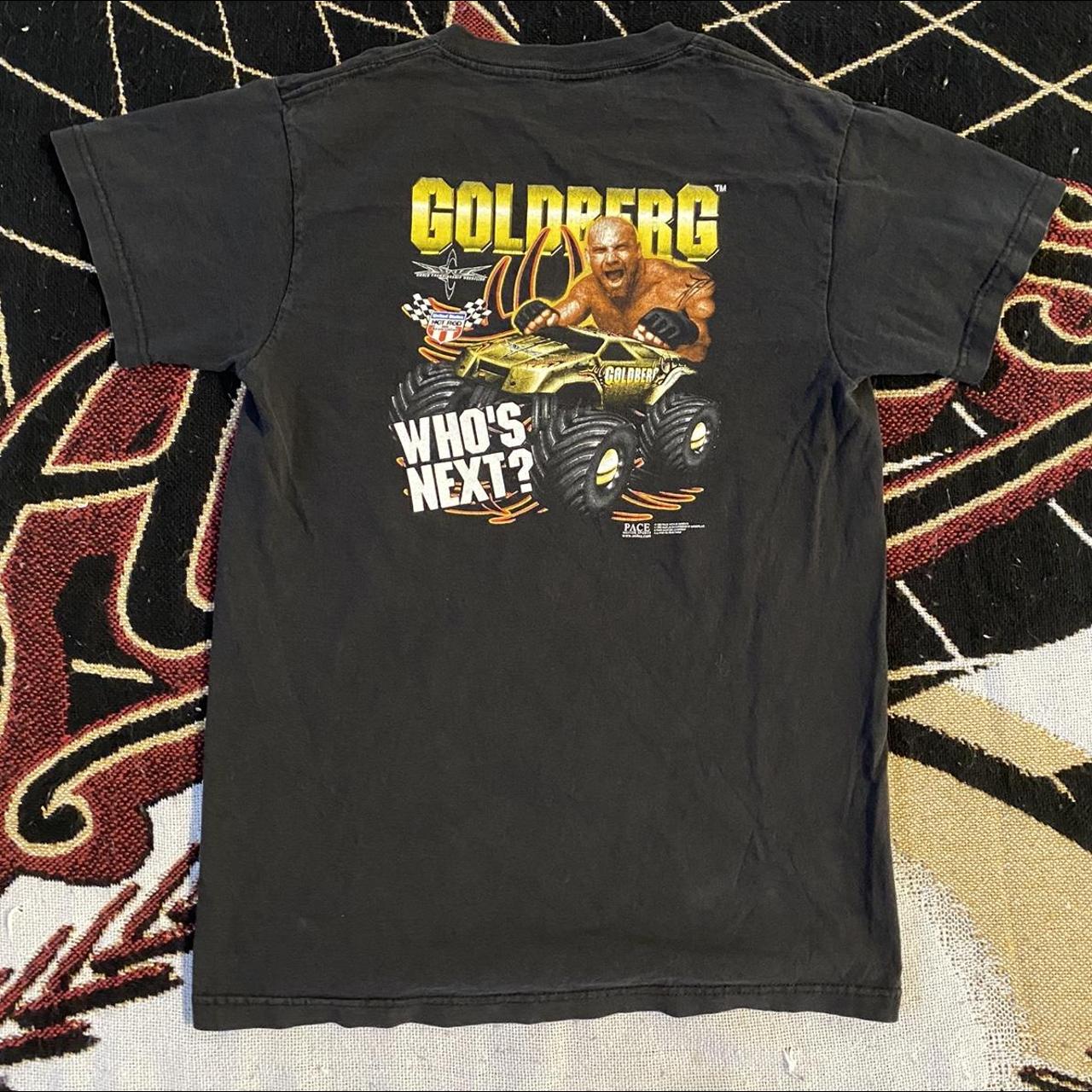 Goldberg wcw wrestling racing t shirt Great... - Depop