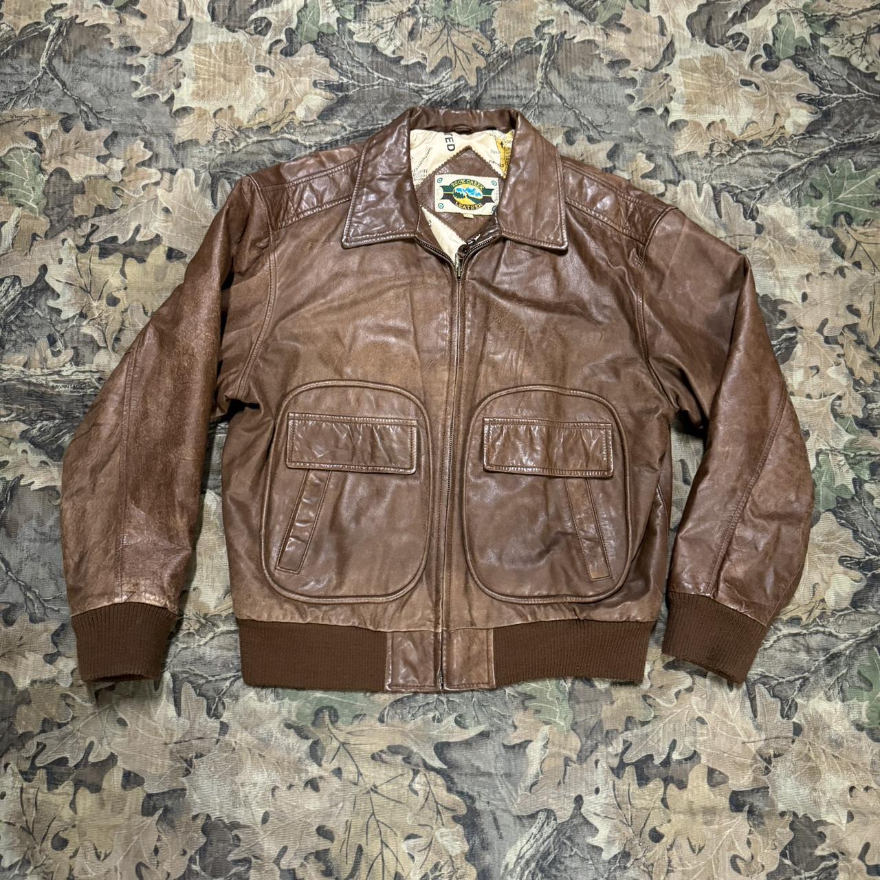 Leather Rock Creek Jacket Great Quality And Depop