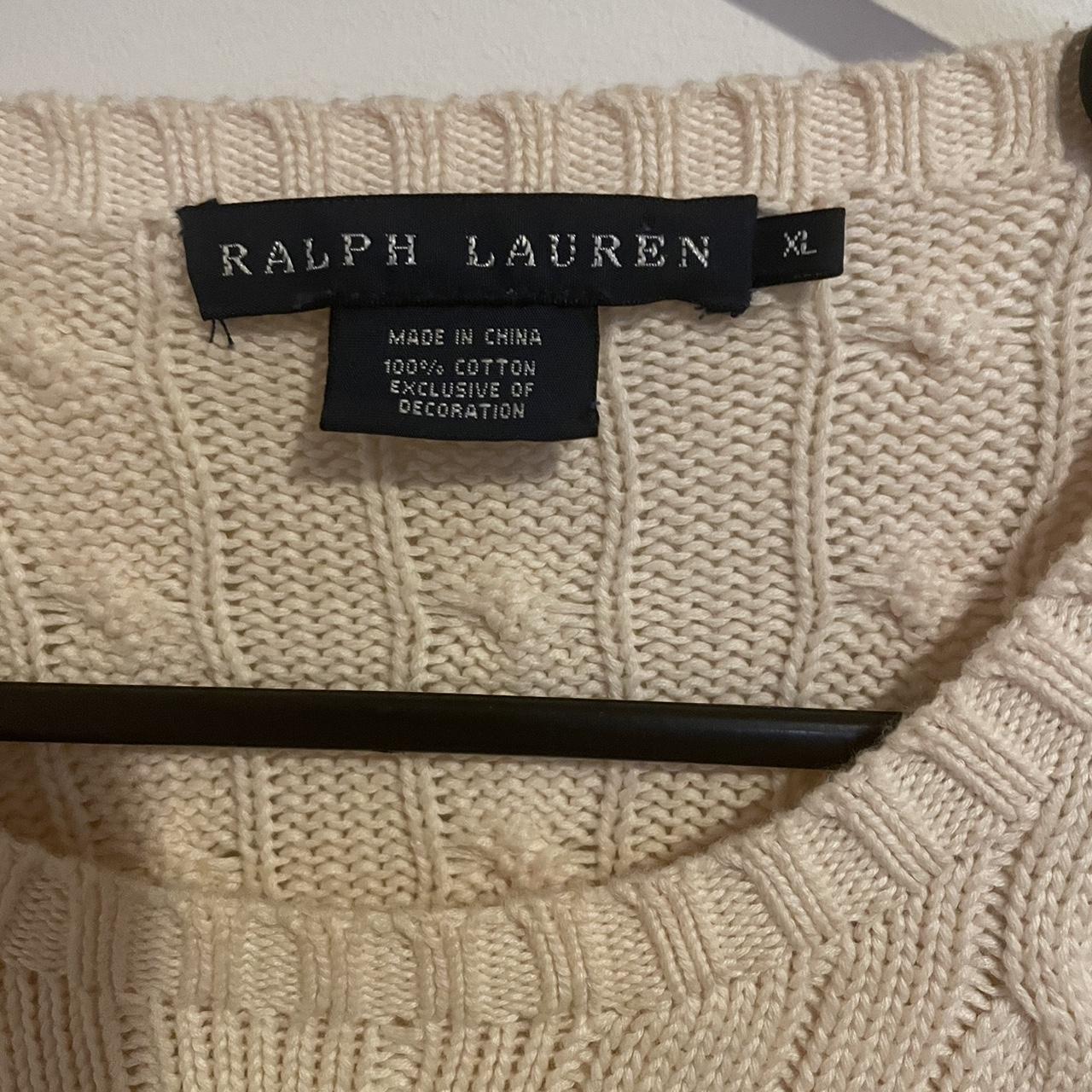 Ralph Lauren cable knit sweater Polo Ralph Lauren... - Depop