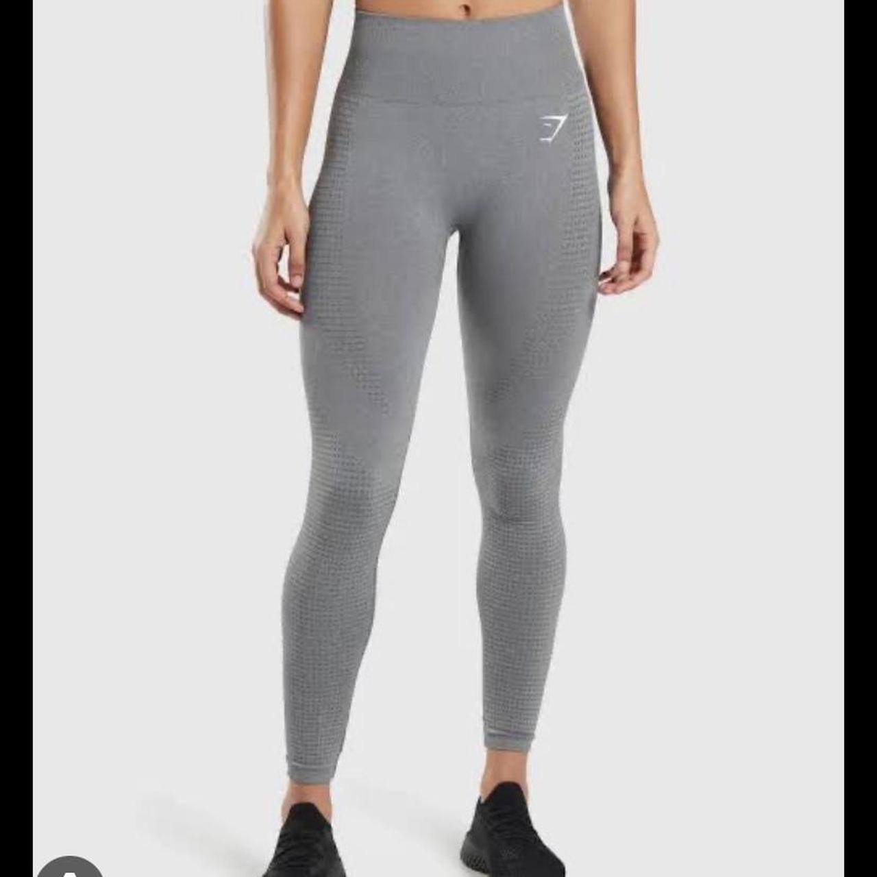 Gymshark vital seamless grey leggings Size... - Depop