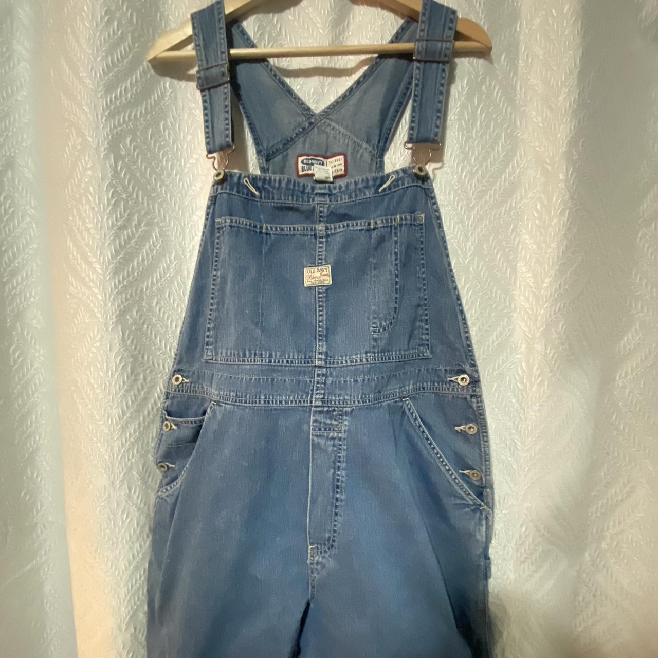 Vintage old navy short overalls. In great condition.... - Depop