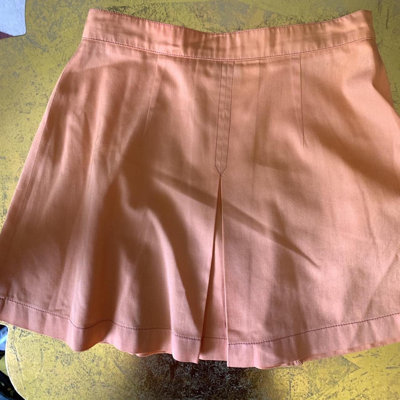 Ellesse Women's Orange Skirt (2)
