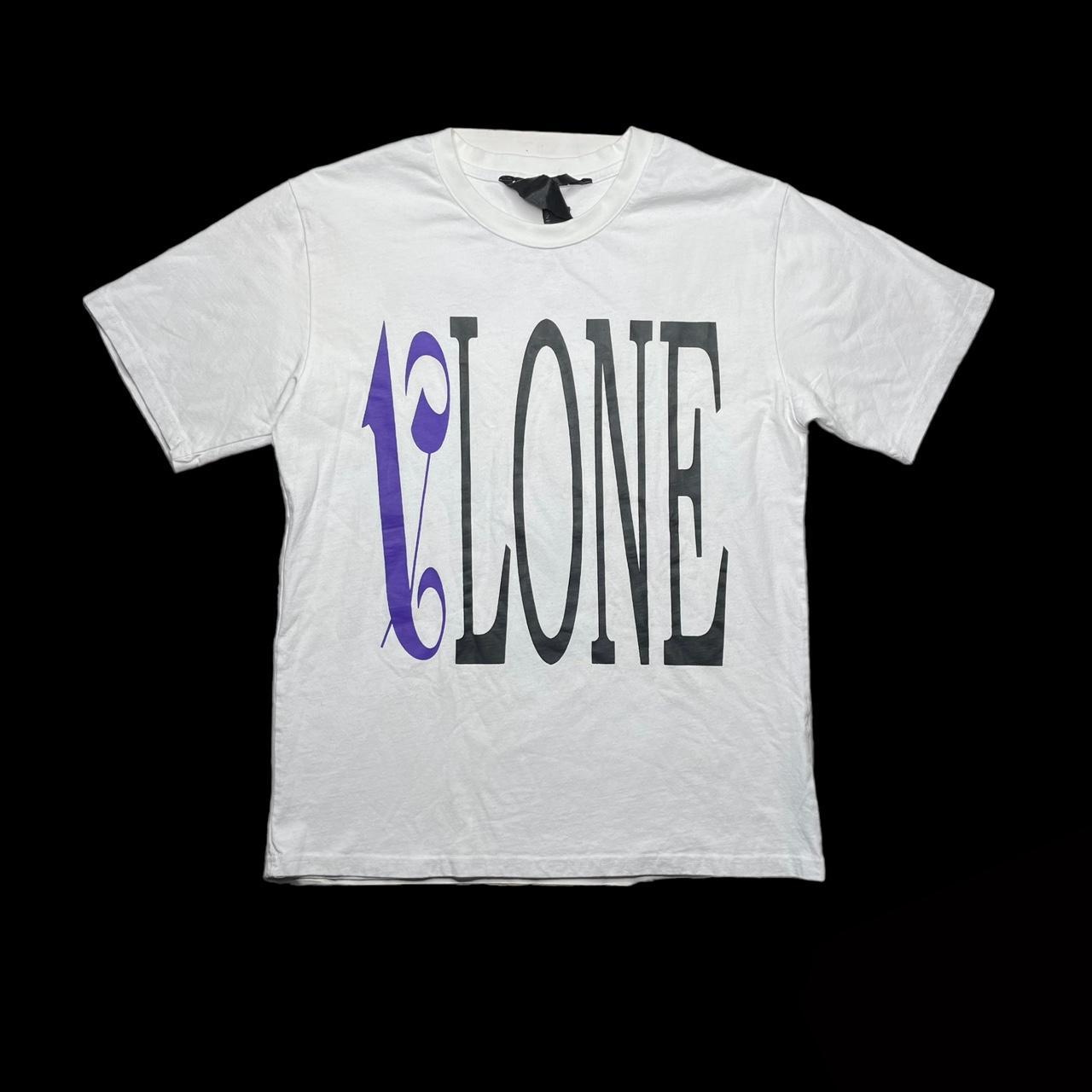 Vlone Palm Angels T-shirt Purple Black