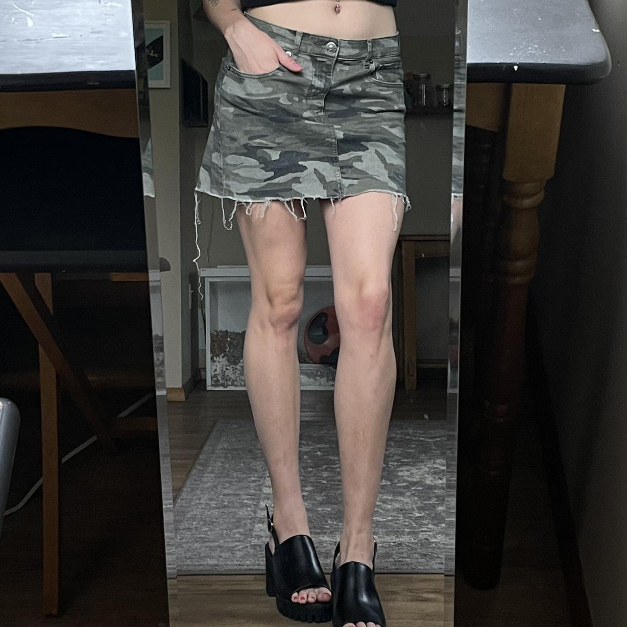 Camo shop skirt express