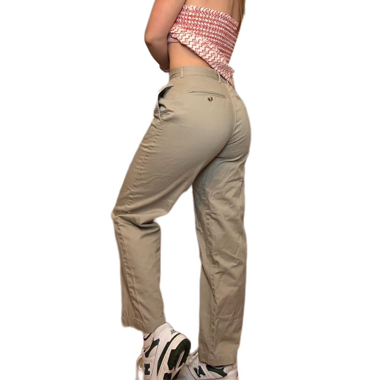 Tommy hilfiger khaki pants hot sale womens