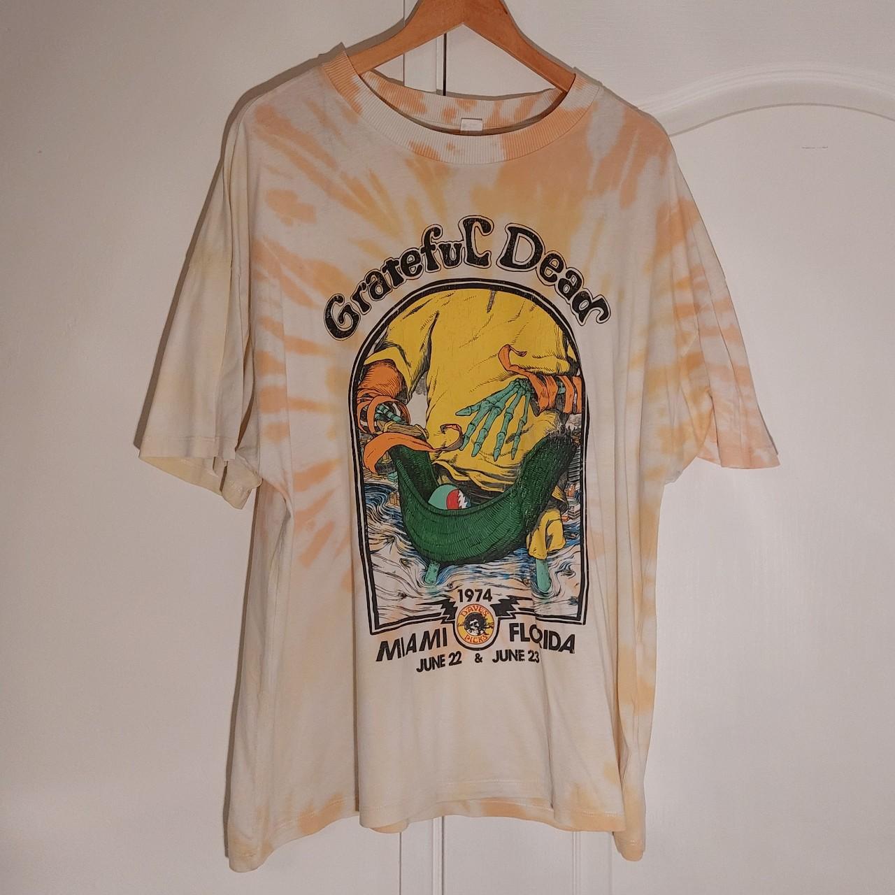 Grateful Dead tie dye t-shirt from H&M Worn but in... - Depop