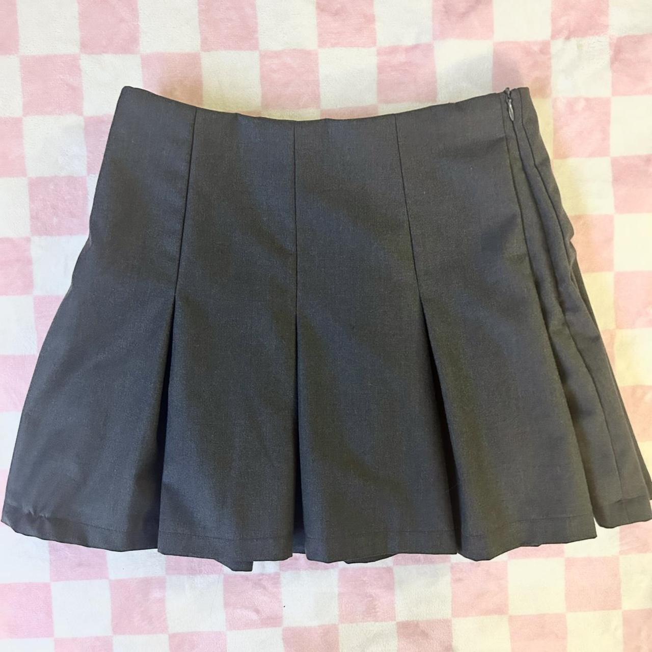 【ODOR】Tidy pleats skirts Lime asymmetrical pleated skirt – BU Club