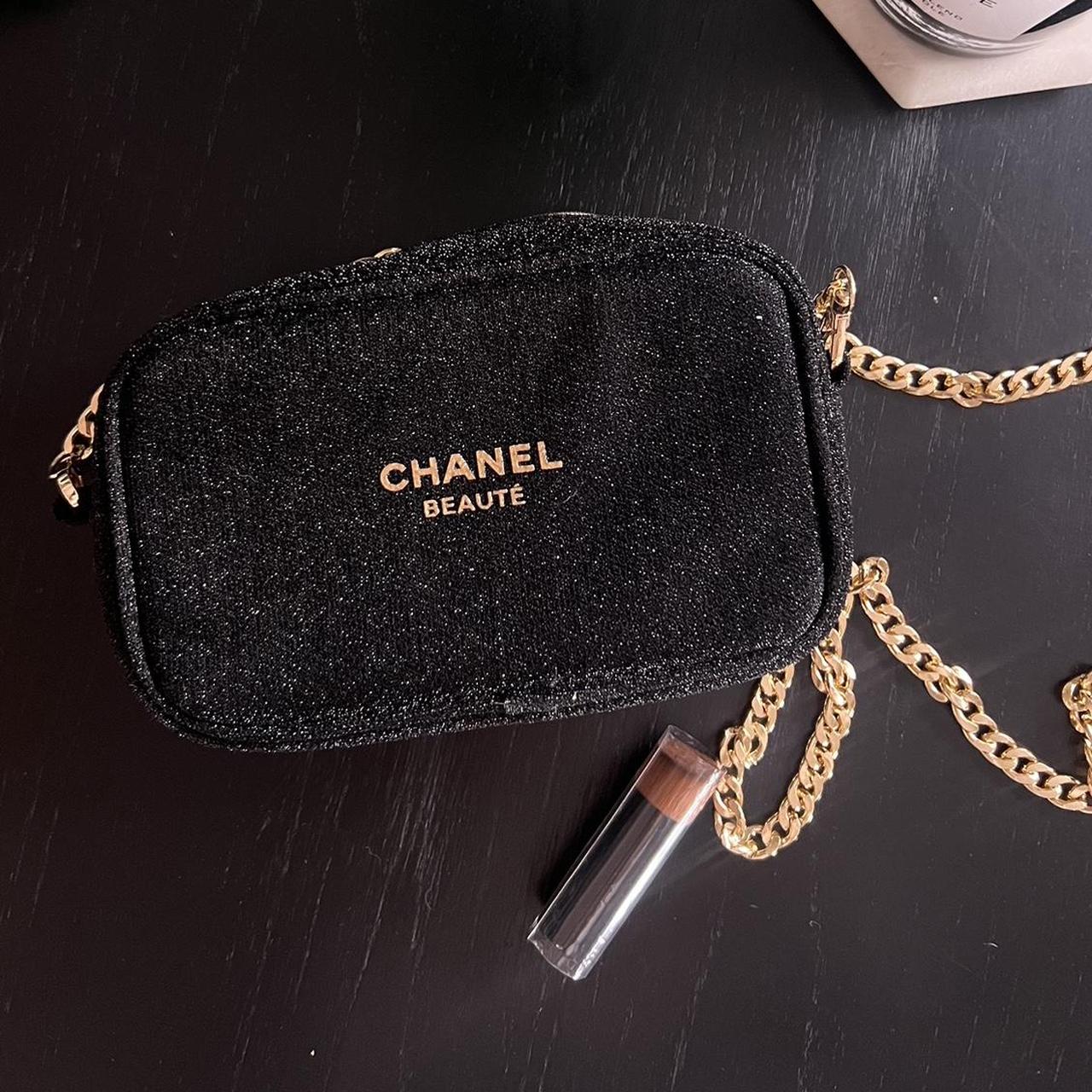 Chanel Make good Up Bag with Brushes