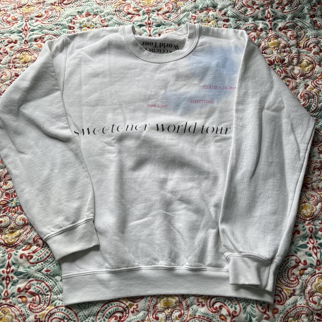 ARIANA GRANDE SWEETENER WORLD TOUR SWEATSHIRT!,