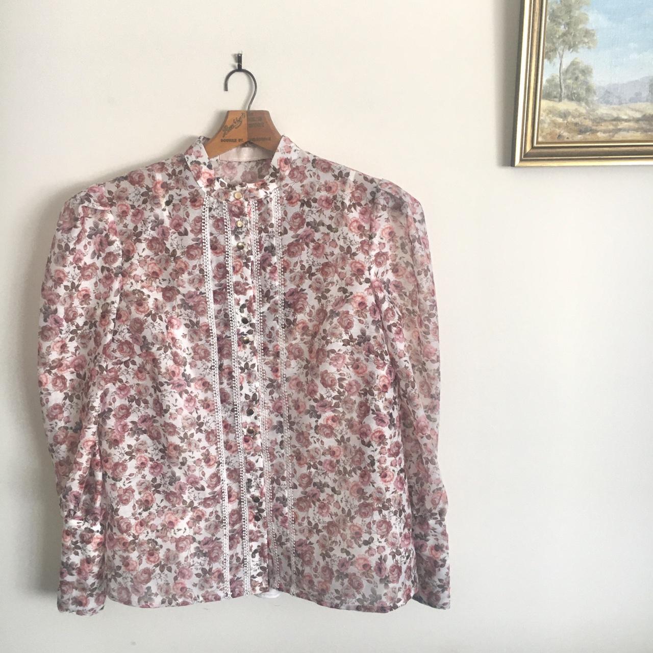 Delightful floral 'love' blouse by Keepsake the... - Depop