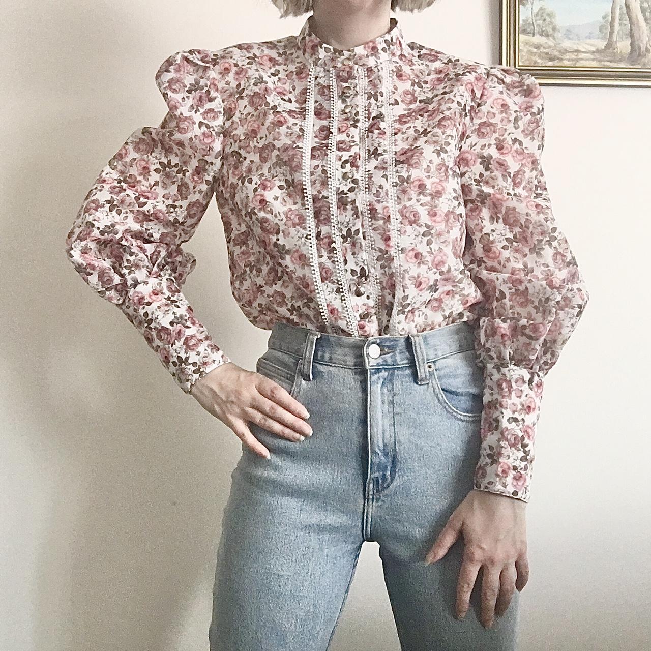 Delightful floral 'love' blouse by Keepsake the... - Depop