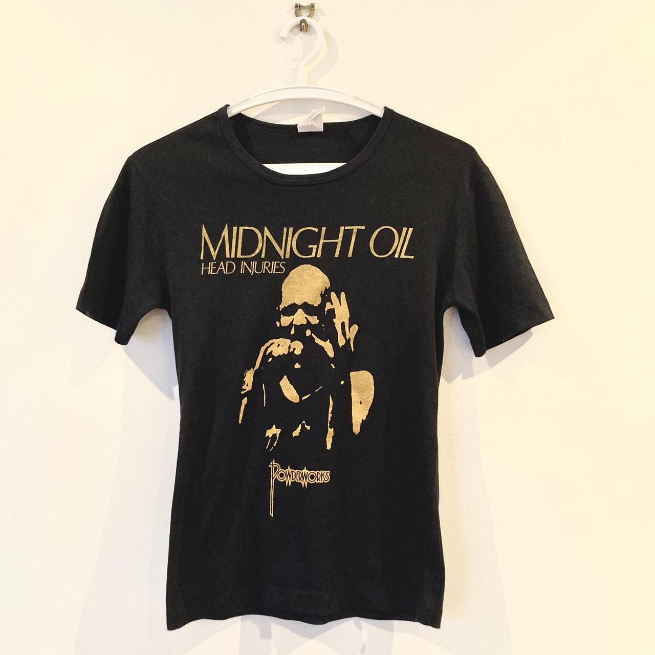 PayPal only please! 🫶 Vintage Midnight Oil Head | Depop