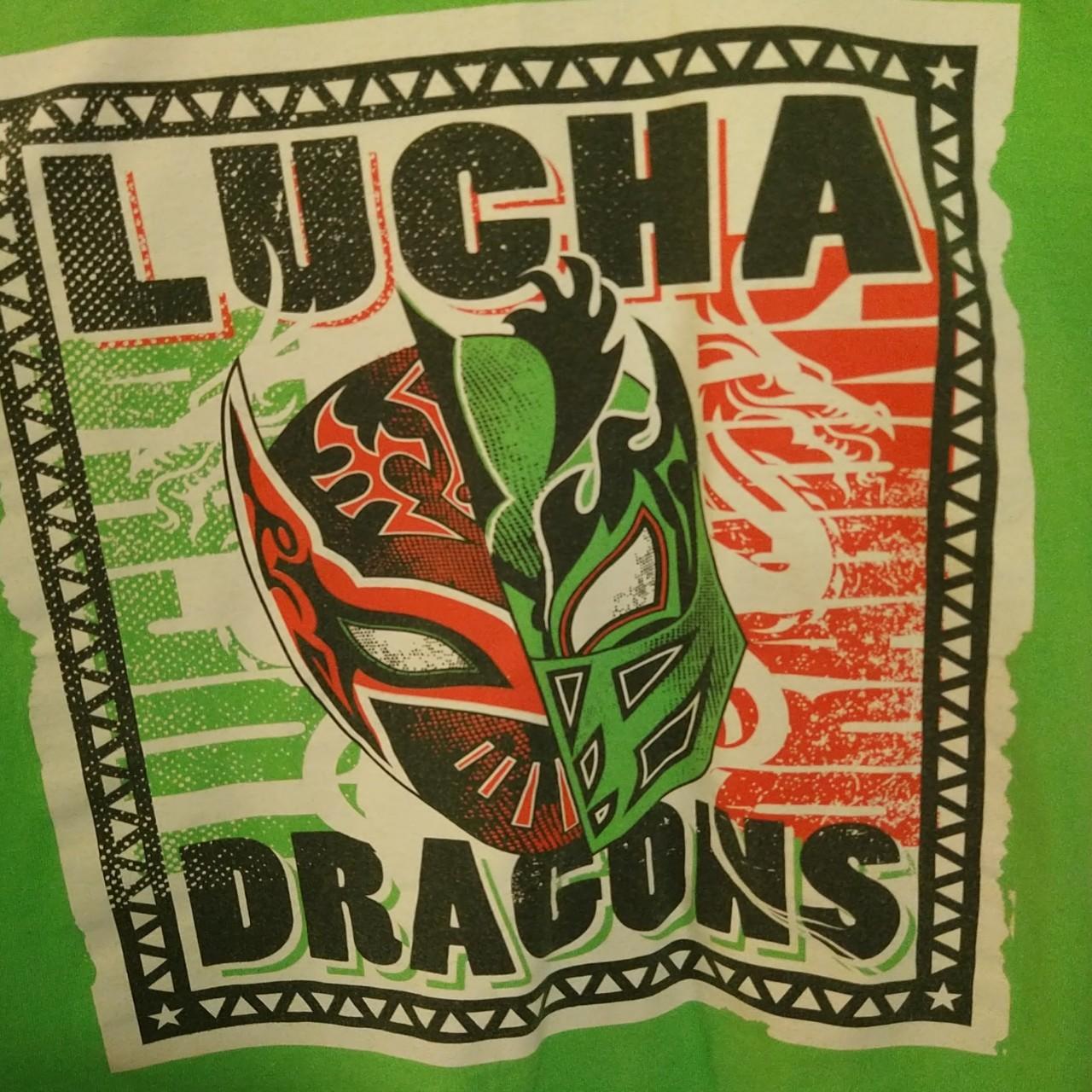 lucha dragons t shirt