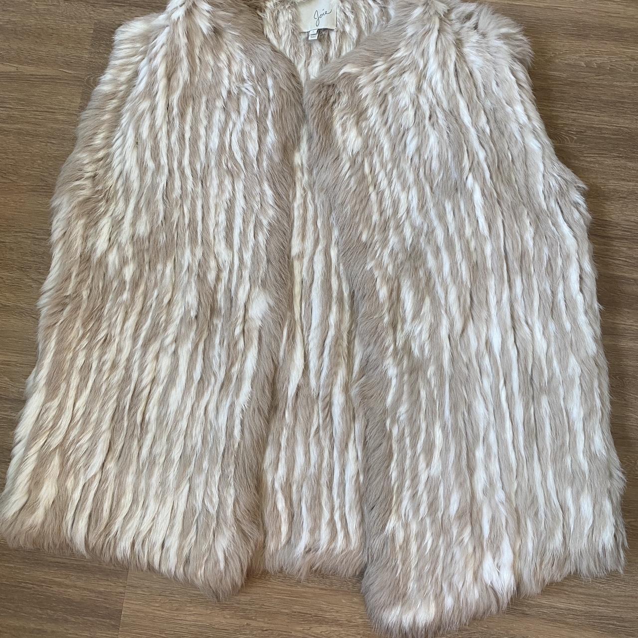 Joie rabbit fur vest best sale