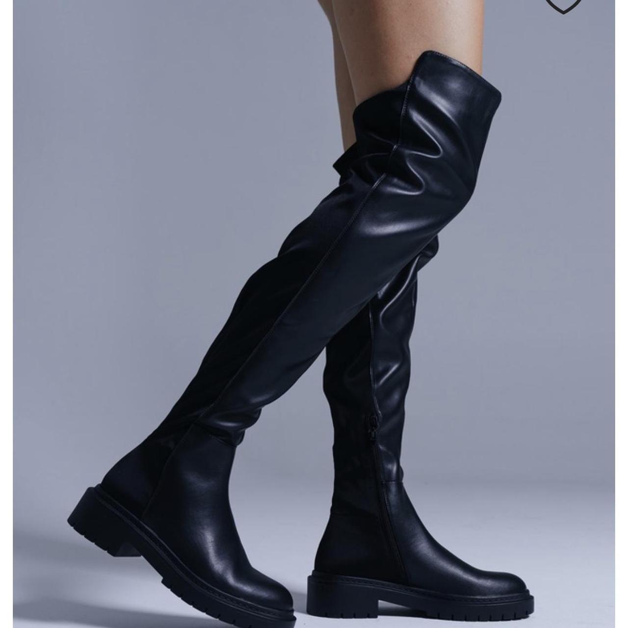 Never ever over the knee boots Brand new in Depop