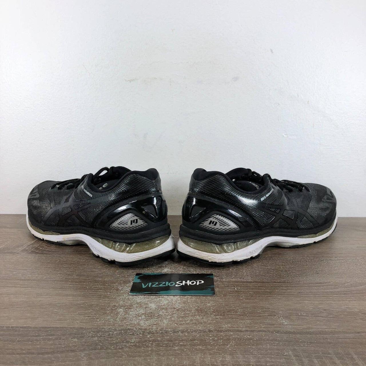 Asics women's gel nimbus hotsell 19 black/onyx/silver