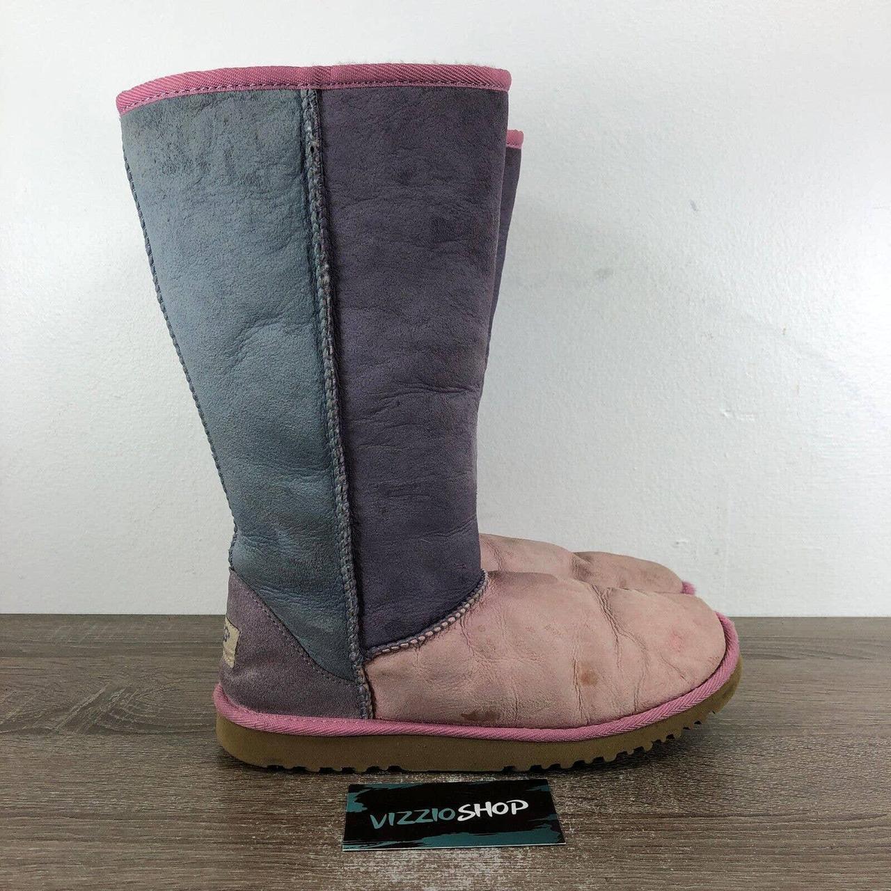 Pink and cheap purple uggs