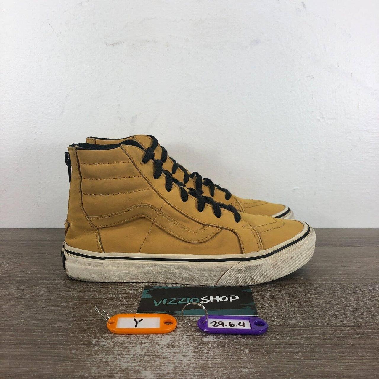 Vans high hot sale tops yellow