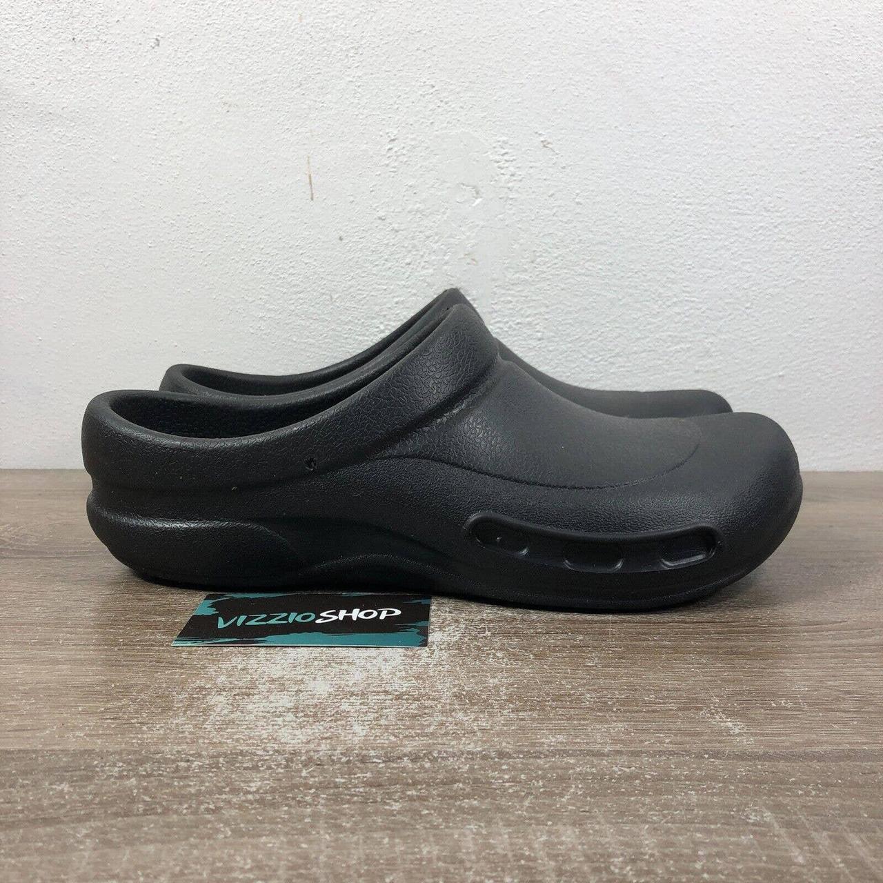 Crocs Bistro Pro LiteRide Slip On Black Slide Work... - Depop