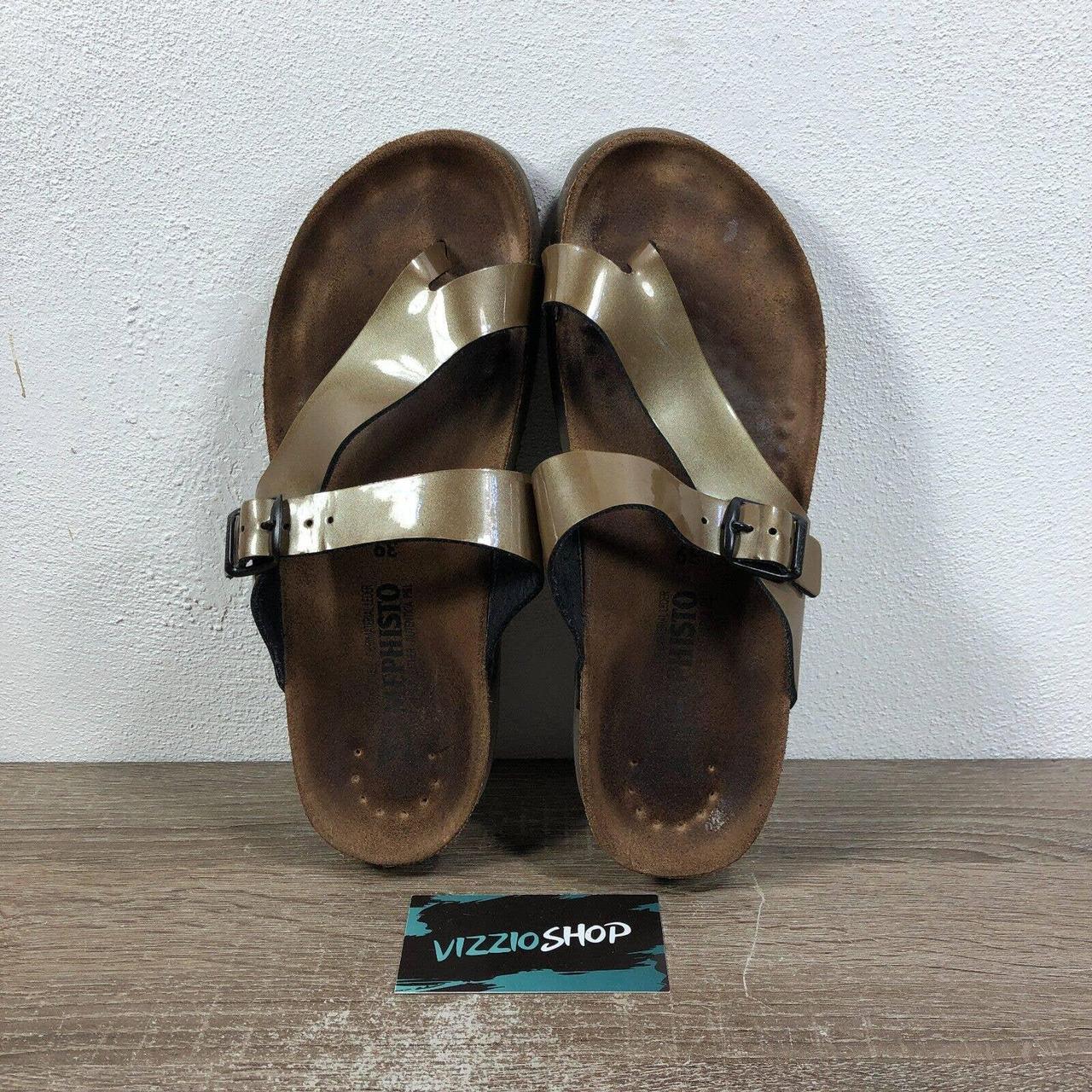 Mephisto gold sale sandals