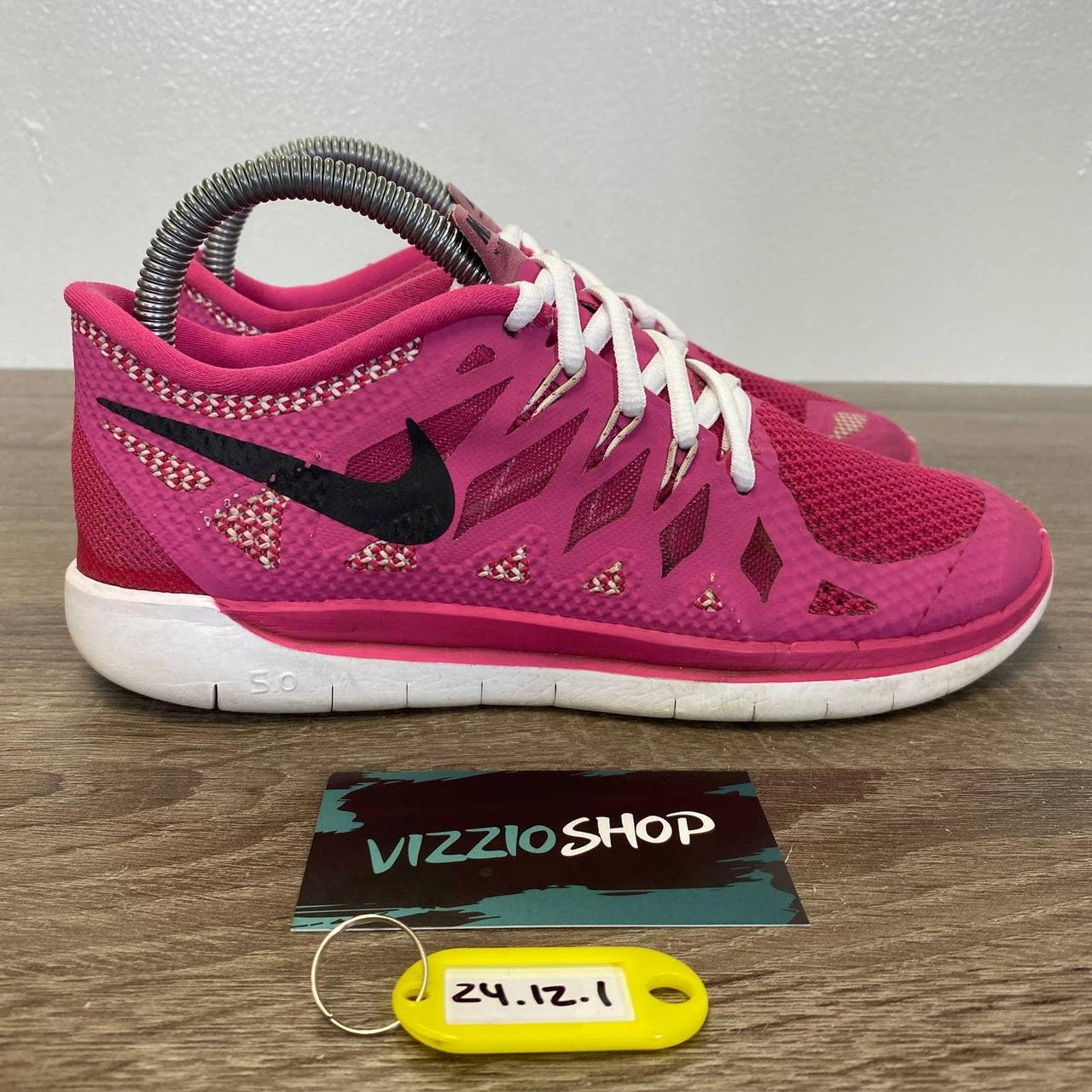 Nike free discount 5.0 black pink