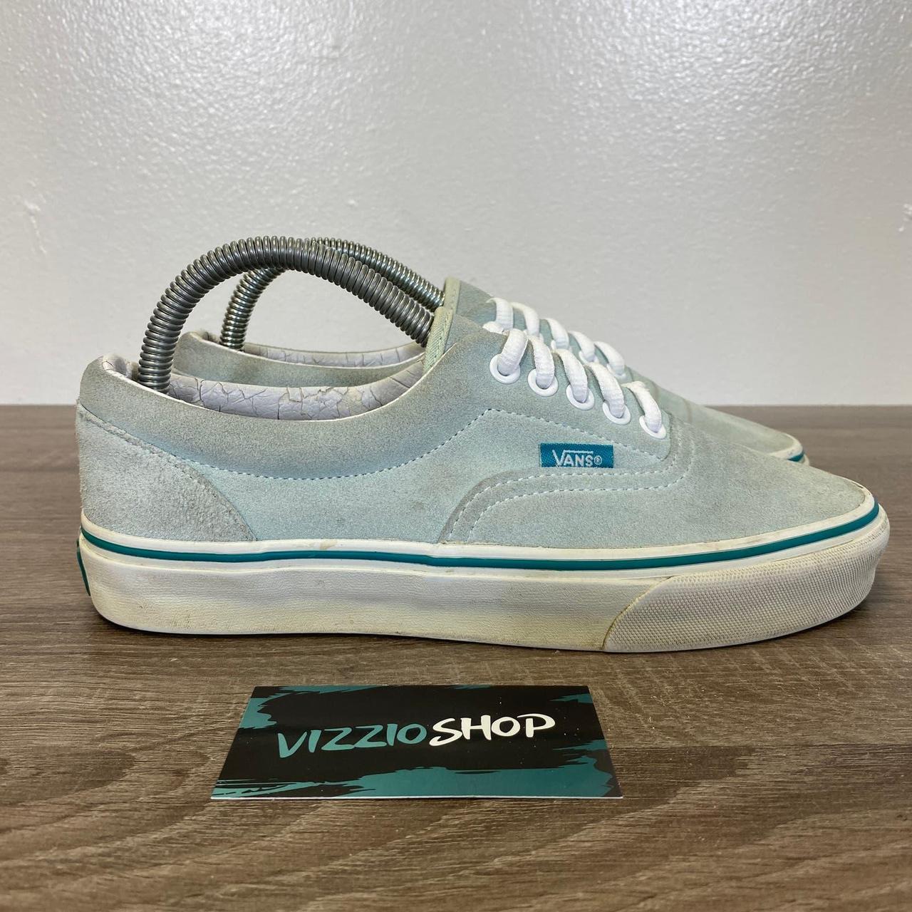 Vans era store light blue